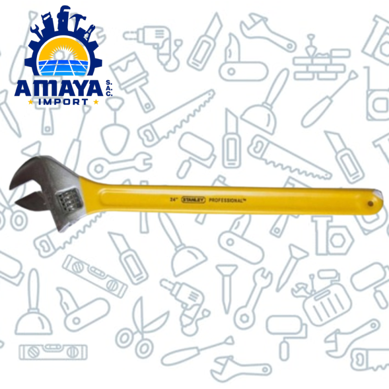 LLAVE AJUSTABLE PROFESIONAL 24" 600MM STANLEY  97-797
