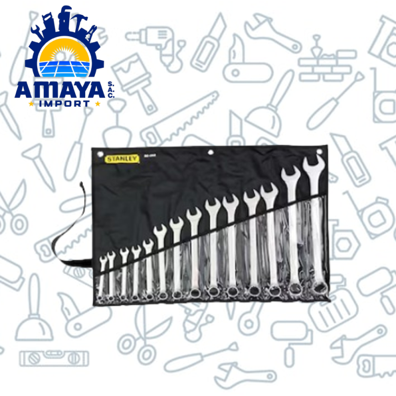 JUEGO DE LLAVES MIXTAS (10mm - 32mm) 14PCS STANLEY  86-082