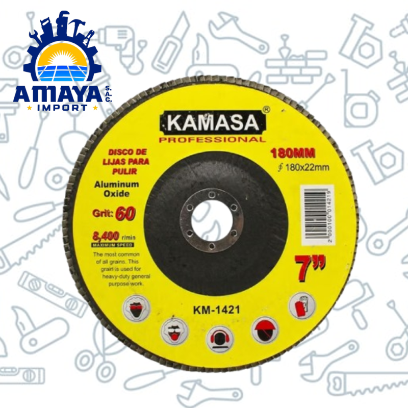 DISCO FLAP 7" GR60 KAMASA KM-1421