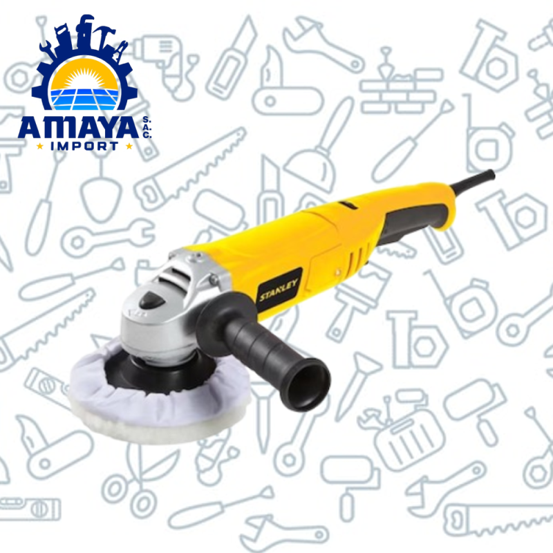 PULIDORA 600W 5" 3000RPM STANLEY STGP612K-B2