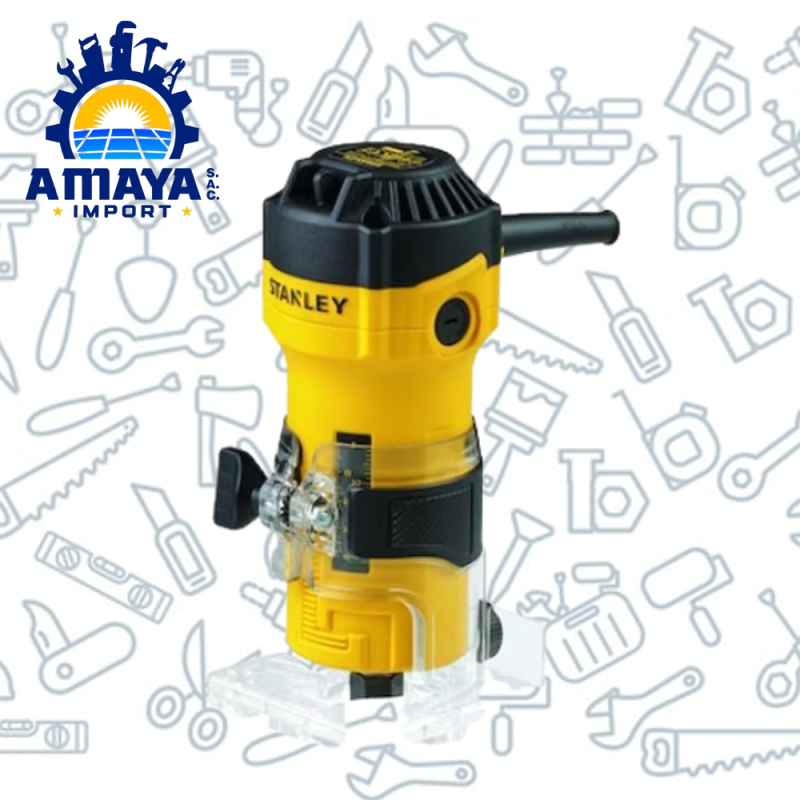 RUTEADORA FRESADORA 1/4" 550W STANLEY ST55-B2