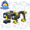 COMBO DE TALADRO DE IMPACTO+ TALADRO PERCUTOR + BATERÍAS 2.0Ah + CARGADOR 2A + MALETA T-STACK STANLEY SBDI465D2T-B2