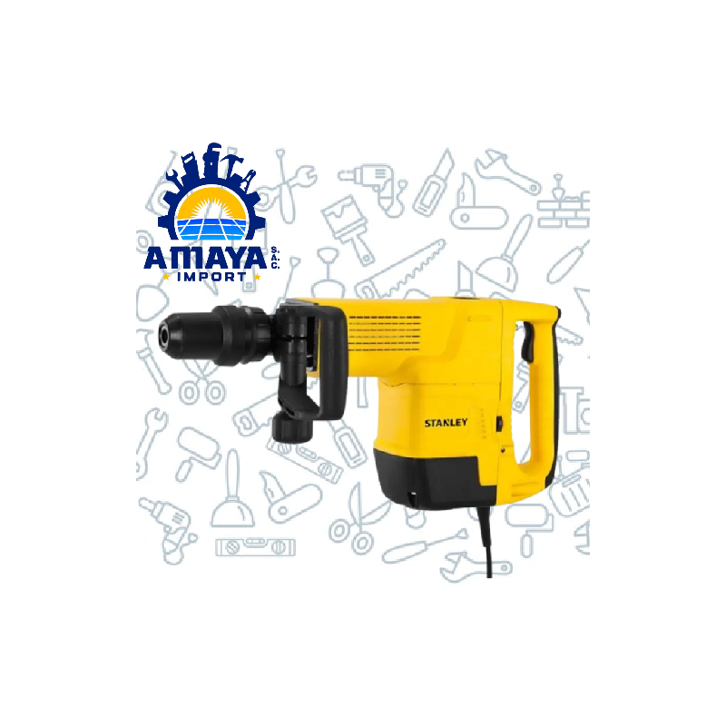 MARTILLO DEMOLEDOR SDS MAX 1600W 25J STANLEY STHM10K-B2