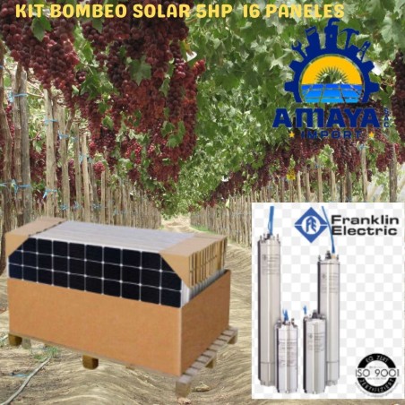 KIT BOMBEO SOLAR 5HP