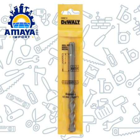 BROCA SDS PLUS 14X100MM (9/16" X 4" X 6") DEWALT DW00716