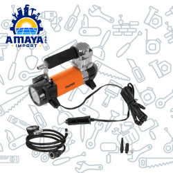 COMPRESORA DE AIRE CON LINTERNA P/AUTO 12V 150PSI TRUPER 19999