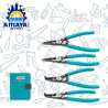 ALICATE P/ANILLO JGO. X 4PZ 7" TOTAL THTJ214042