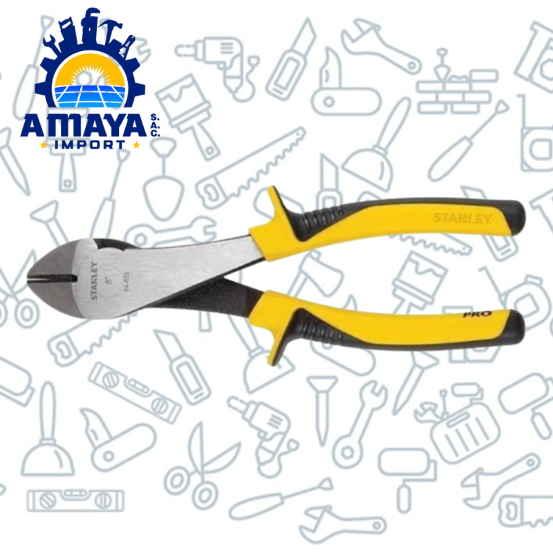 ALICATES PRO DE CORTE DIAGONAL 8" 203mm STANLEY 84-622