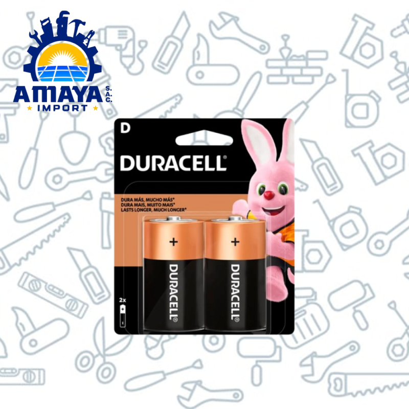 PILA ALCALINA "D" BLST X 2PZ DURACELL