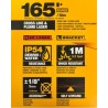 LASER NIVEL CRUZ LINEA CRUZADA Y PLOMADA 50M DEWALT DW0822