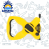 CINTA LARGA DE FIBRA DE VIDRIO CON CARRIL ABIERTO 30M 100' STANLEY  34-791