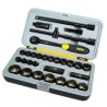 JGO DADO CROMO NEGRO 30 PZS ENC 1/2" 8 - 32MM 94-662  STANLEY